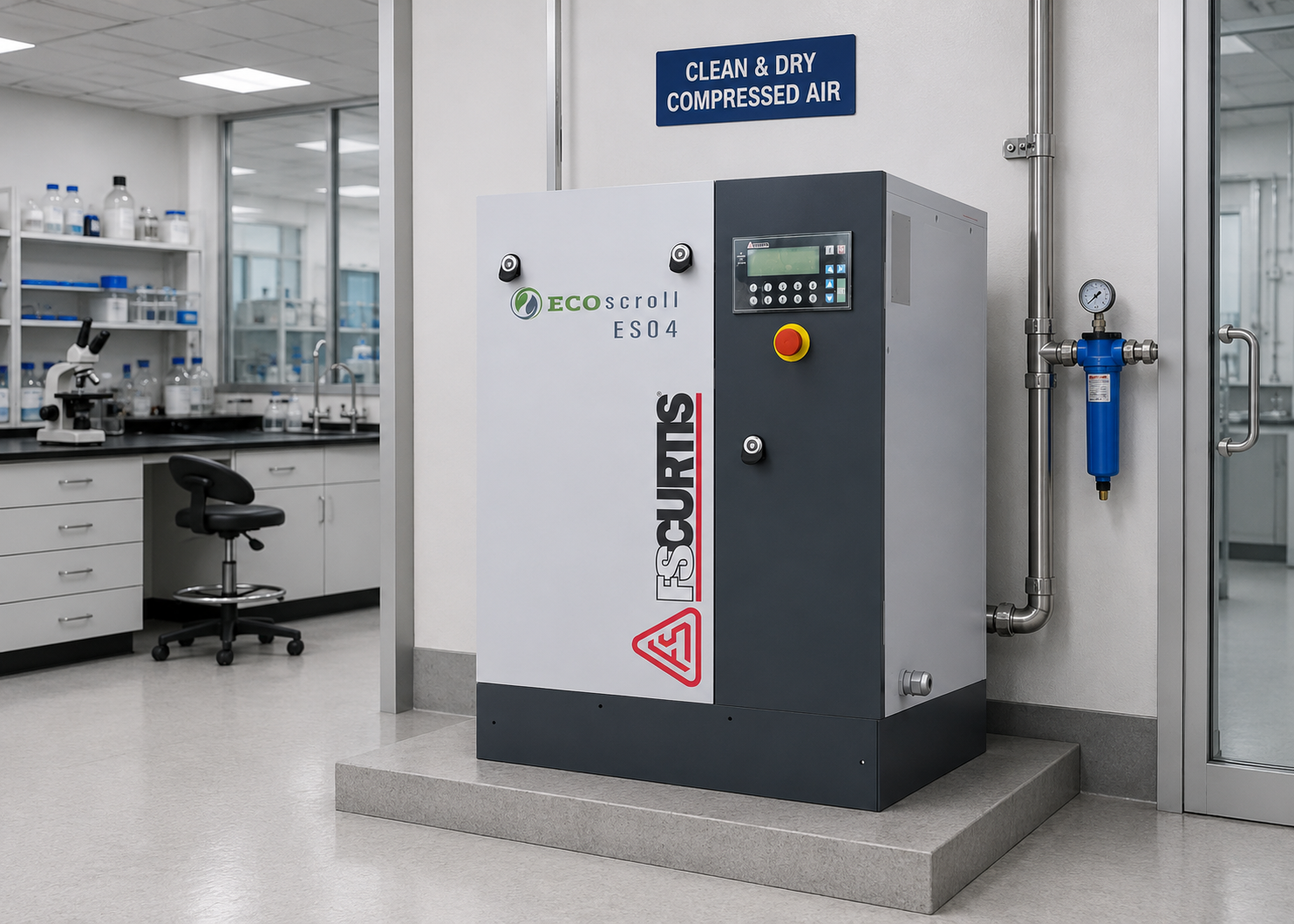 ES Series oil-free compressor