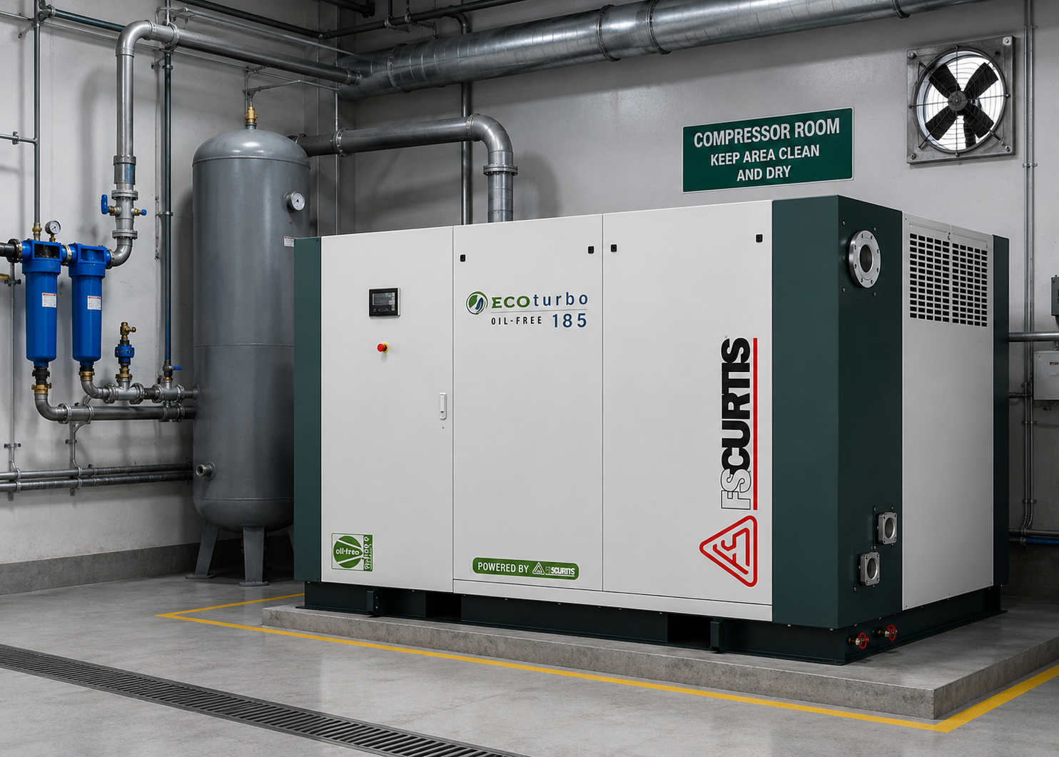 Eco Turbo oil-free compressor