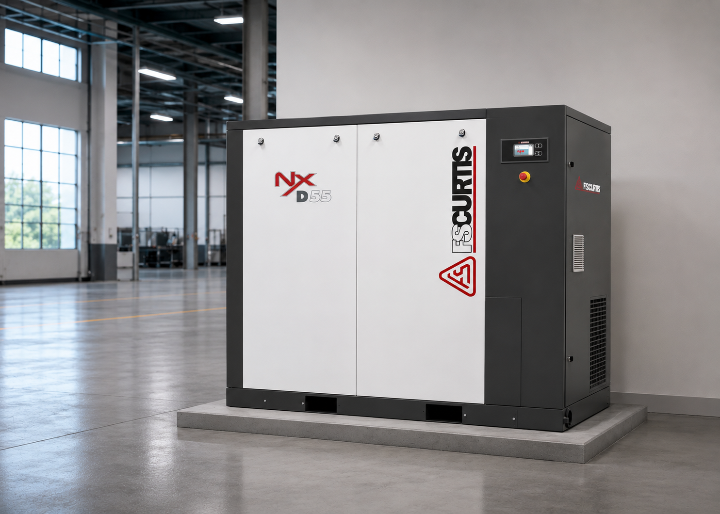 Industrial compressed air system