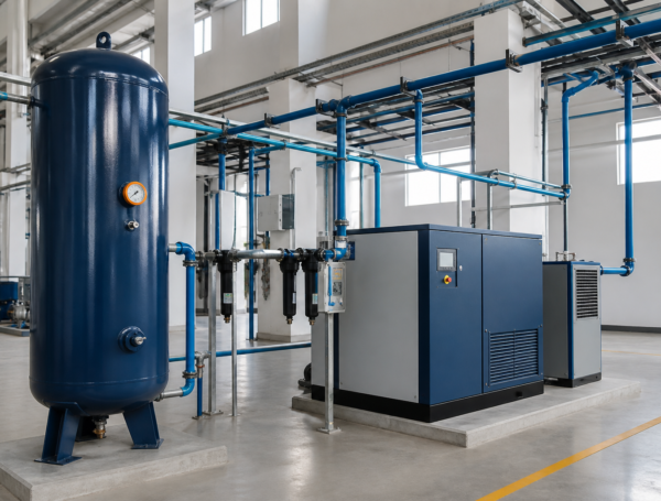 How to Size an Air Receiver Tank for Compressed-Air Systems