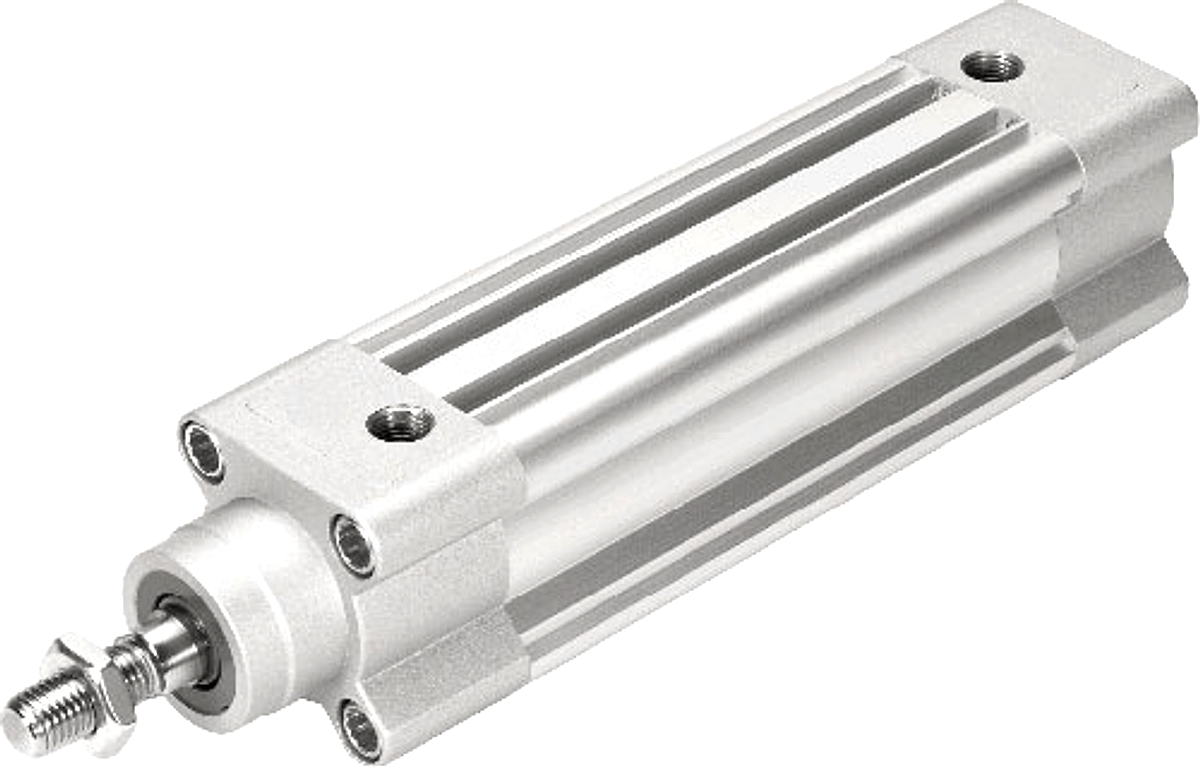 ISO pneumatic air cylinder with chrome piston rod
