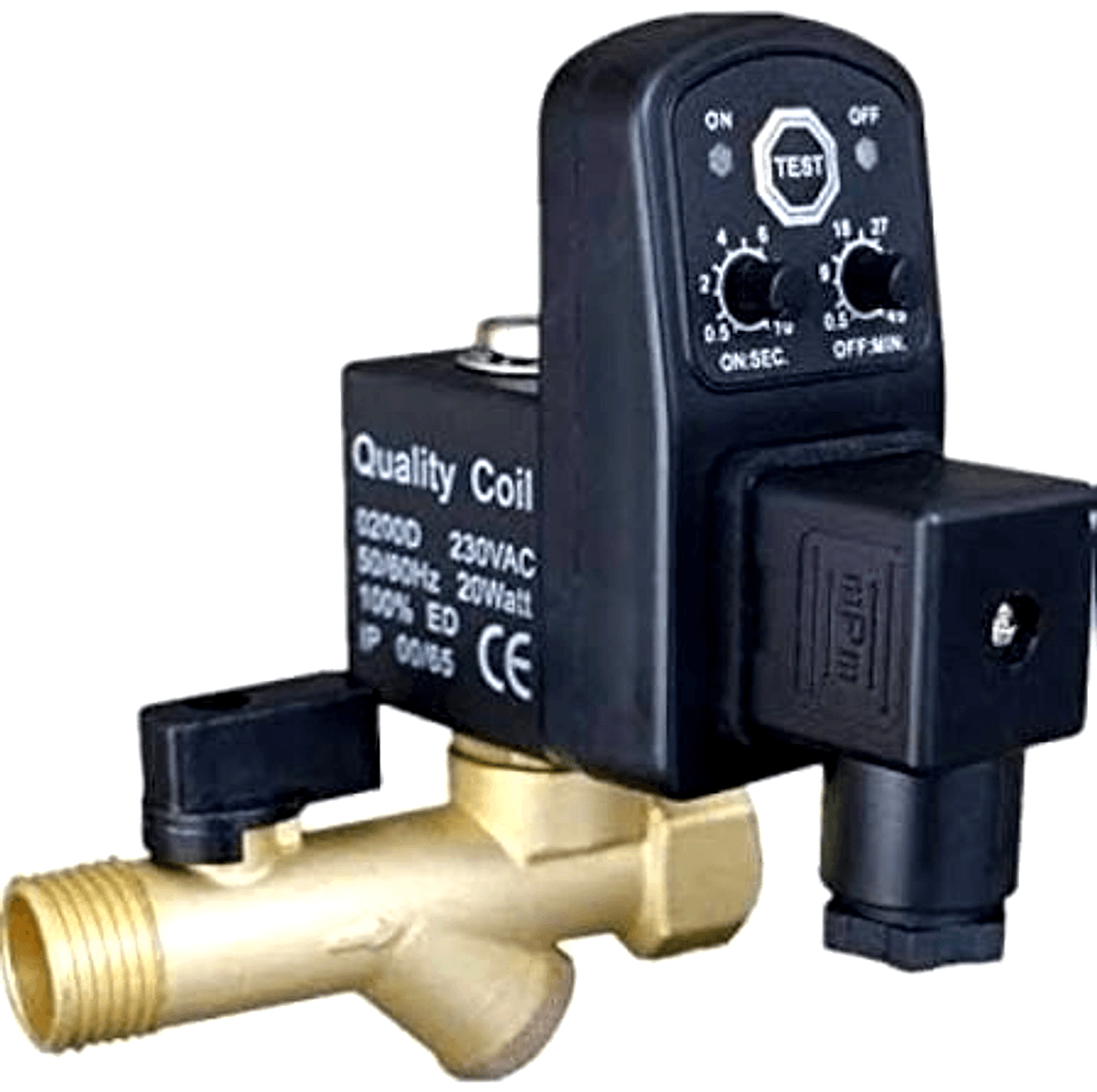 Electronic auto-drain valve with timer module Quality Coil 0200D