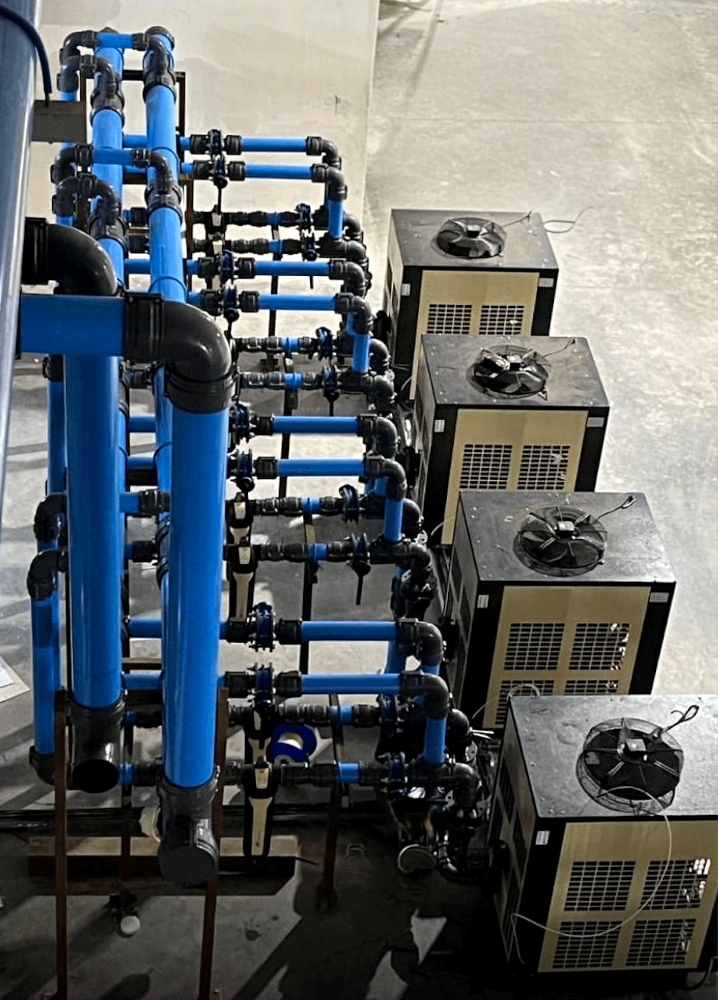 ShiftAir modular aluminium piping system