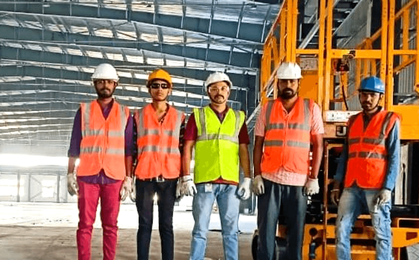 ShiftAir overhead aluminium piping